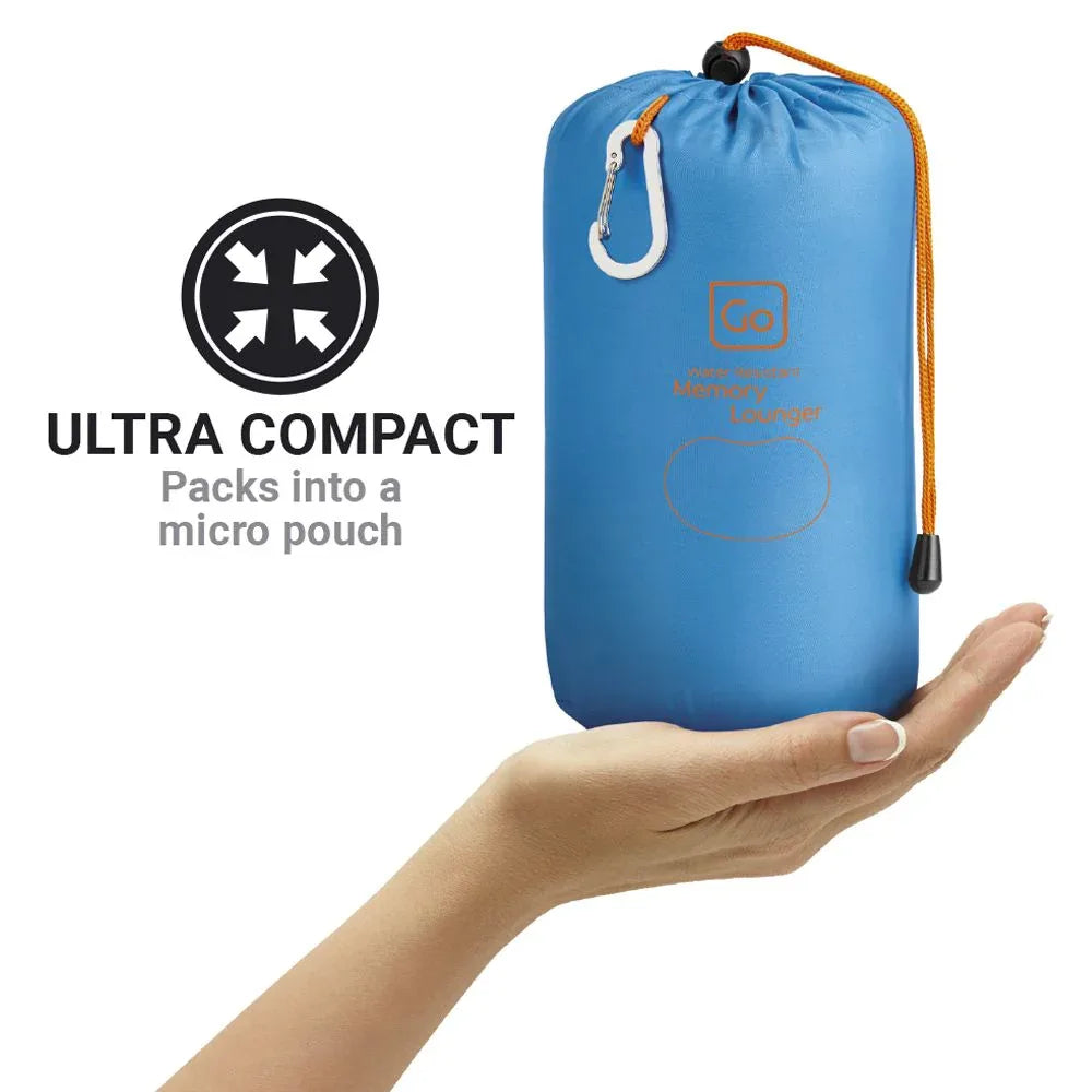 Water Resistant Memory Lounger #färg_Blå