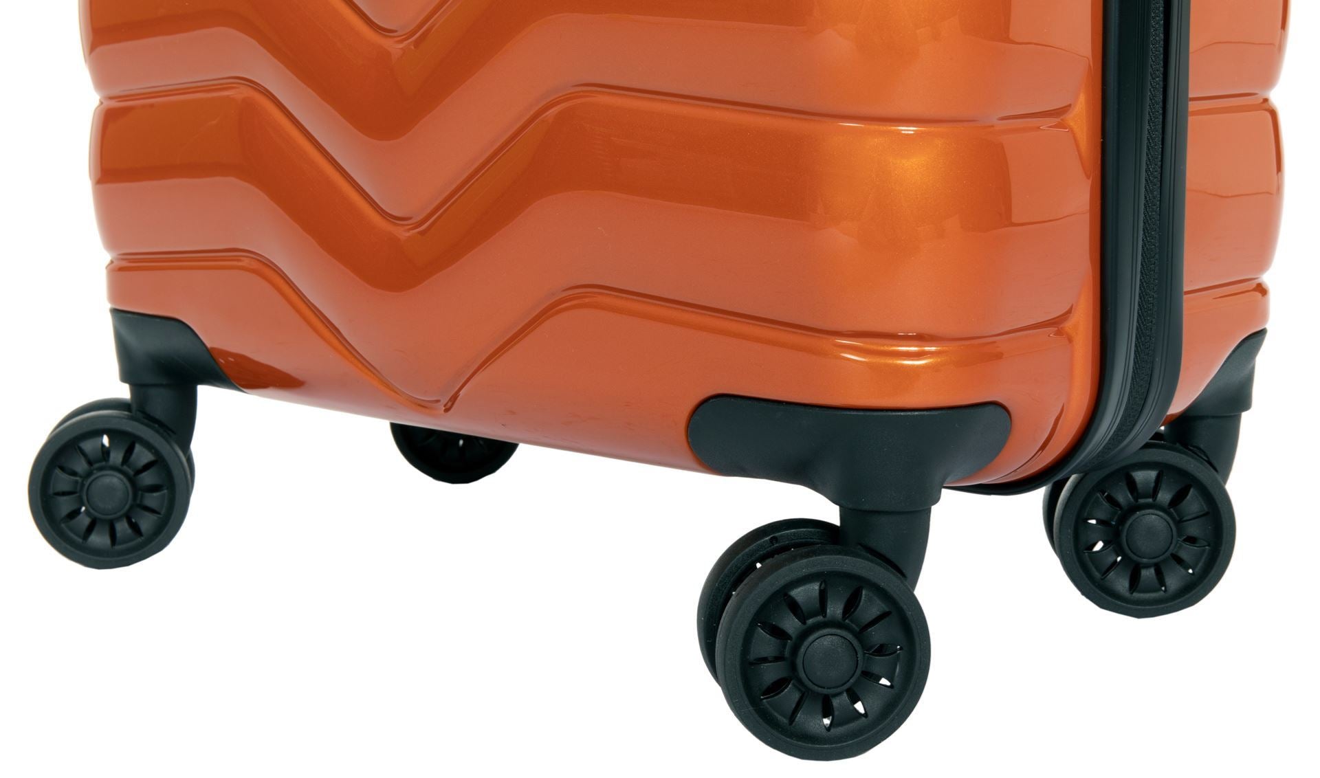 Cavalet SMYGEHUK - Kabinväska - 55 cm - 4 Dubbelhjul - Orange - S