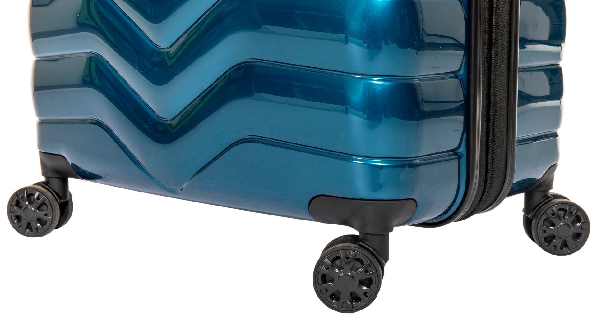 Cavalet SMYGEHUK Stor resväska - 75 cm - 4 Dubbelhjul - Blå - L