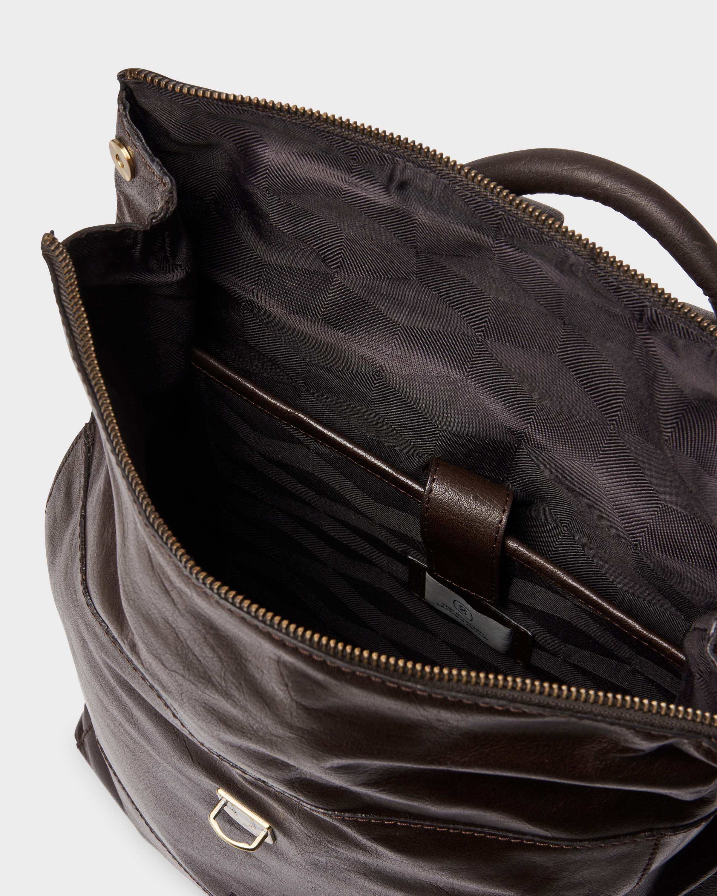 Palermo Ryggsäck One size #Färg_Mörkbrun