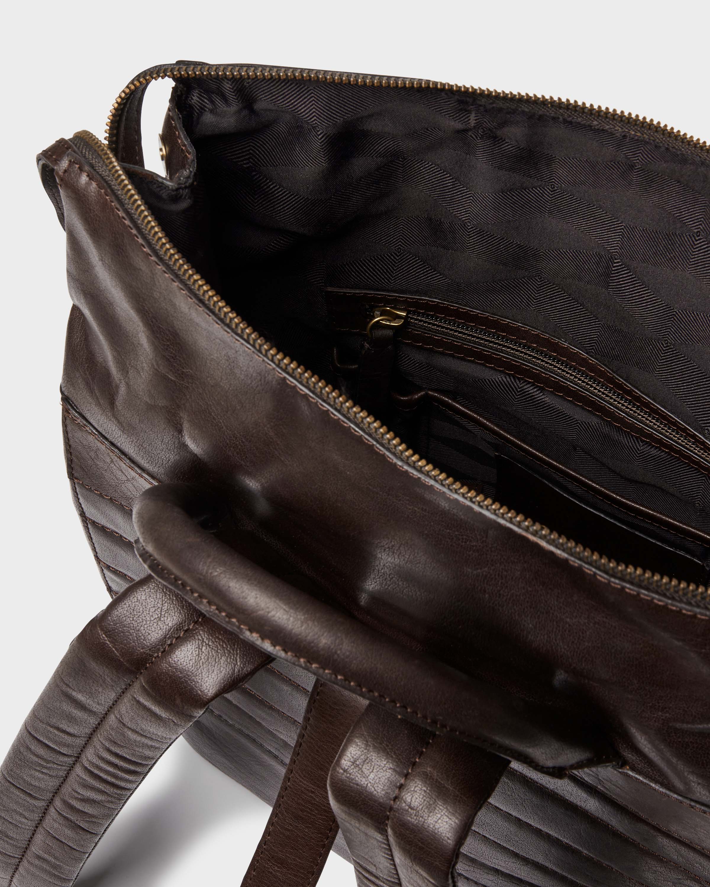 Palermo Ryggsäck One size #Färg_Mörkbrun