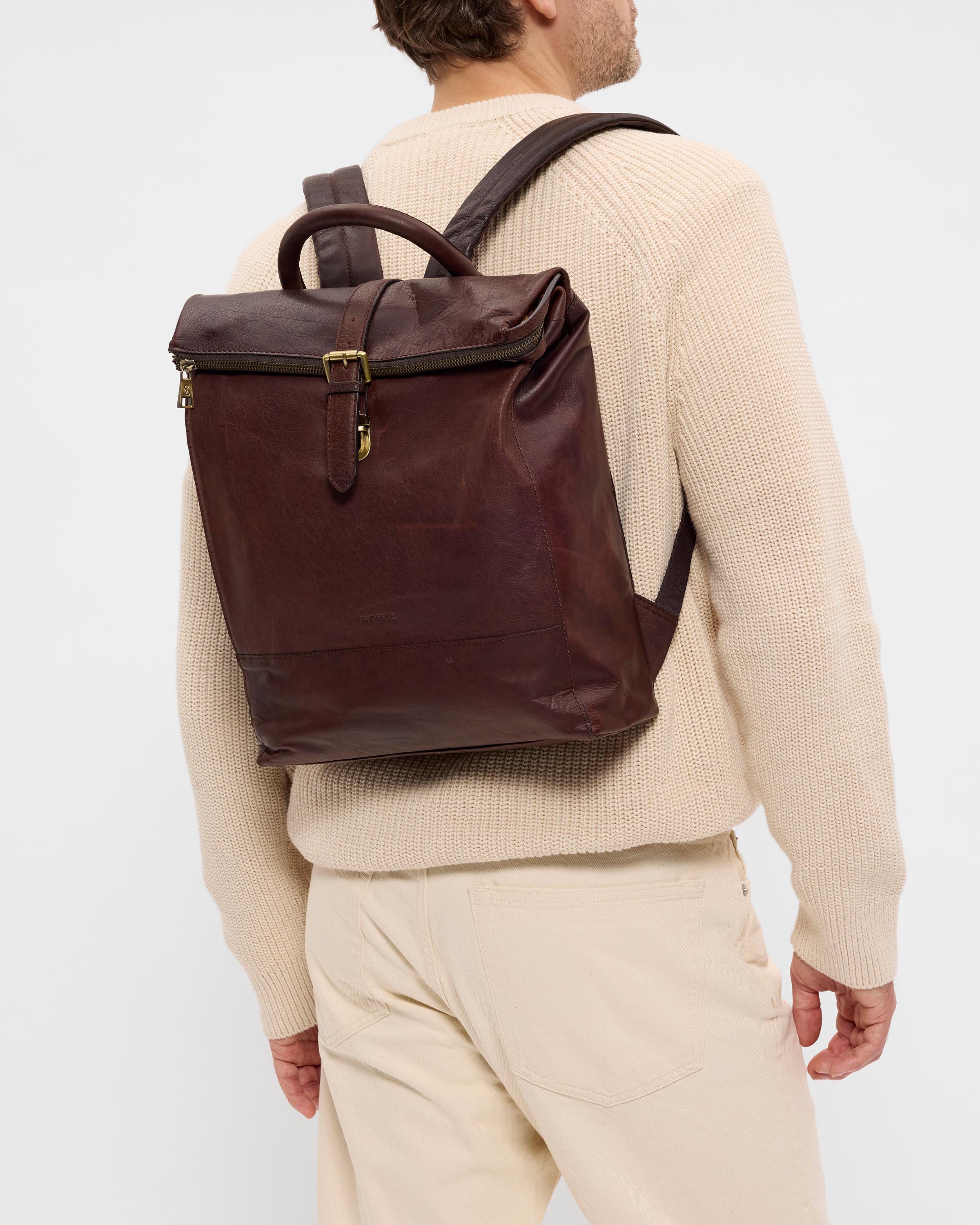 Palermo Ryggsäck One size #Färg_Mörkbrun