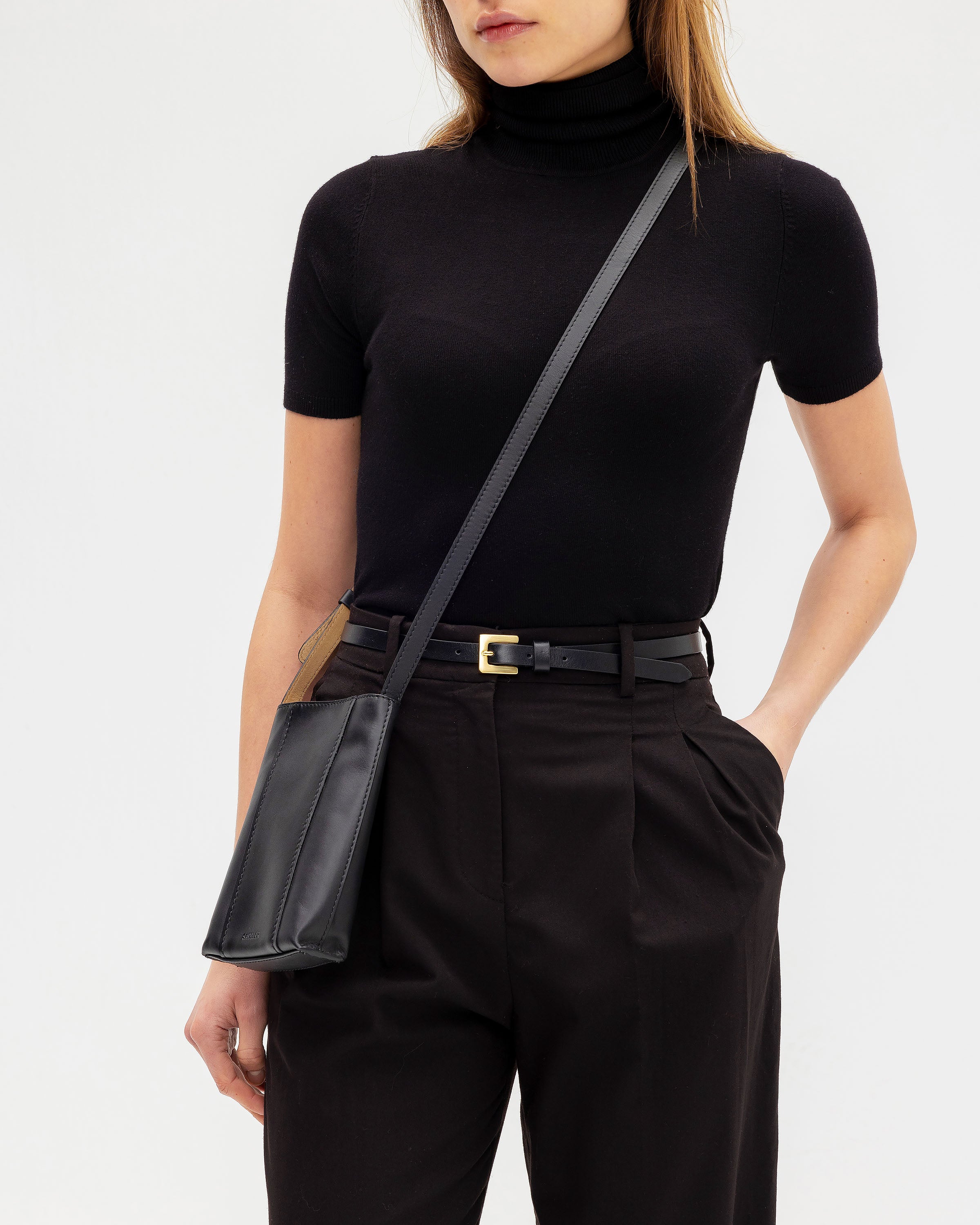 Flor Axelväska One size #Färg_Svart