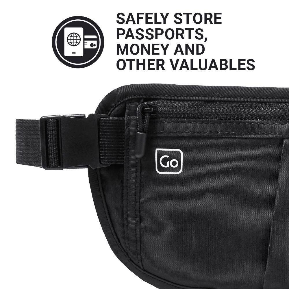 Classic Money Belt #färg_Svart