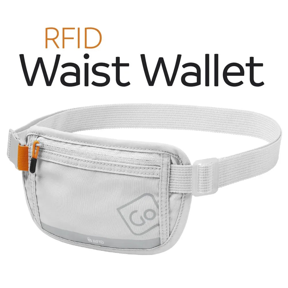 RFID Waist Wallet #färg_Silver
