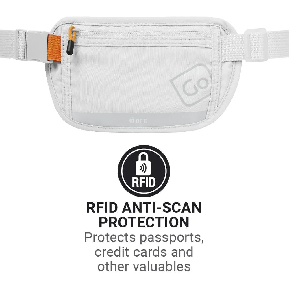 RFID Waist Wallet #färg_Silver