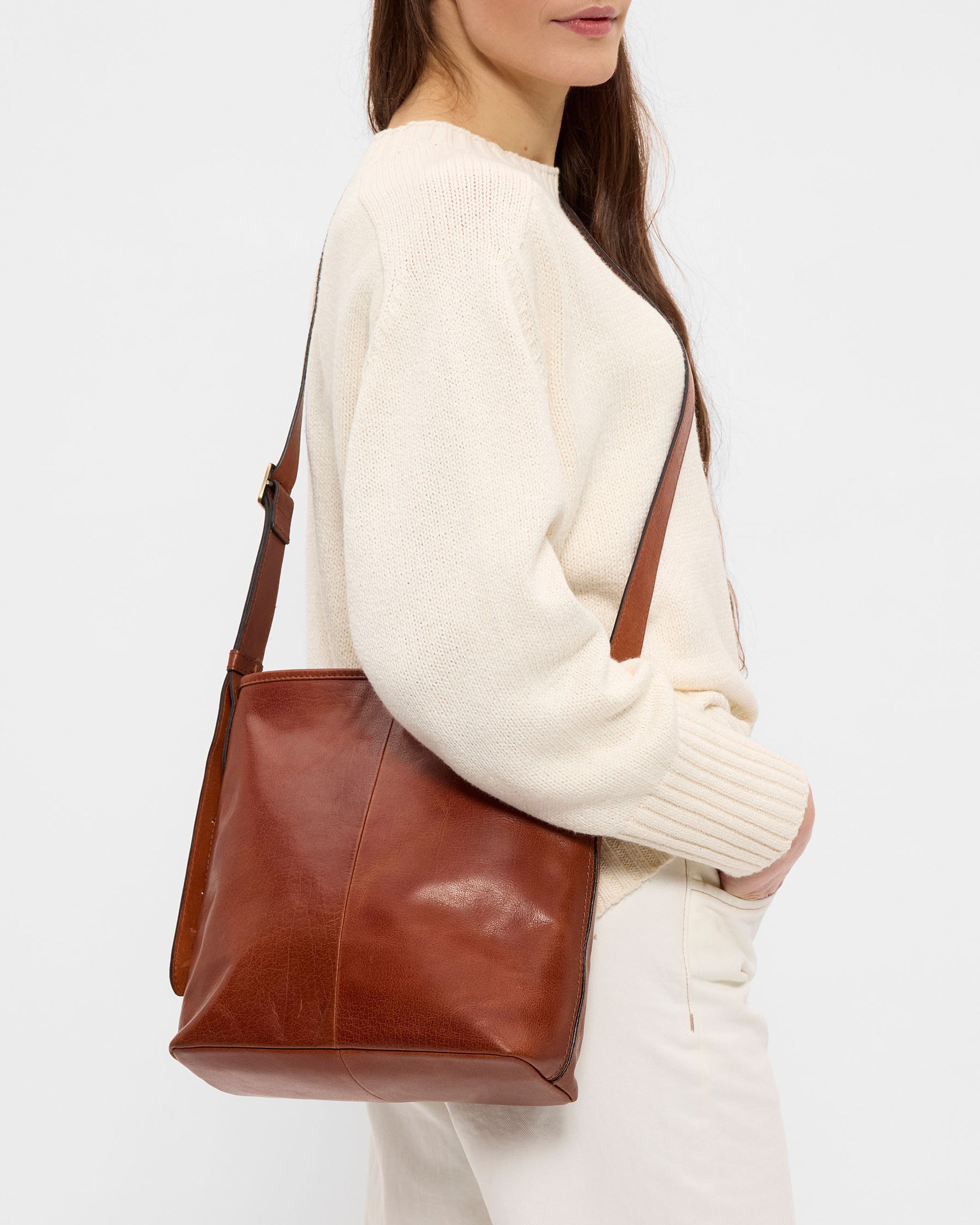 Lykke Axelväska One size #Färg_Brun