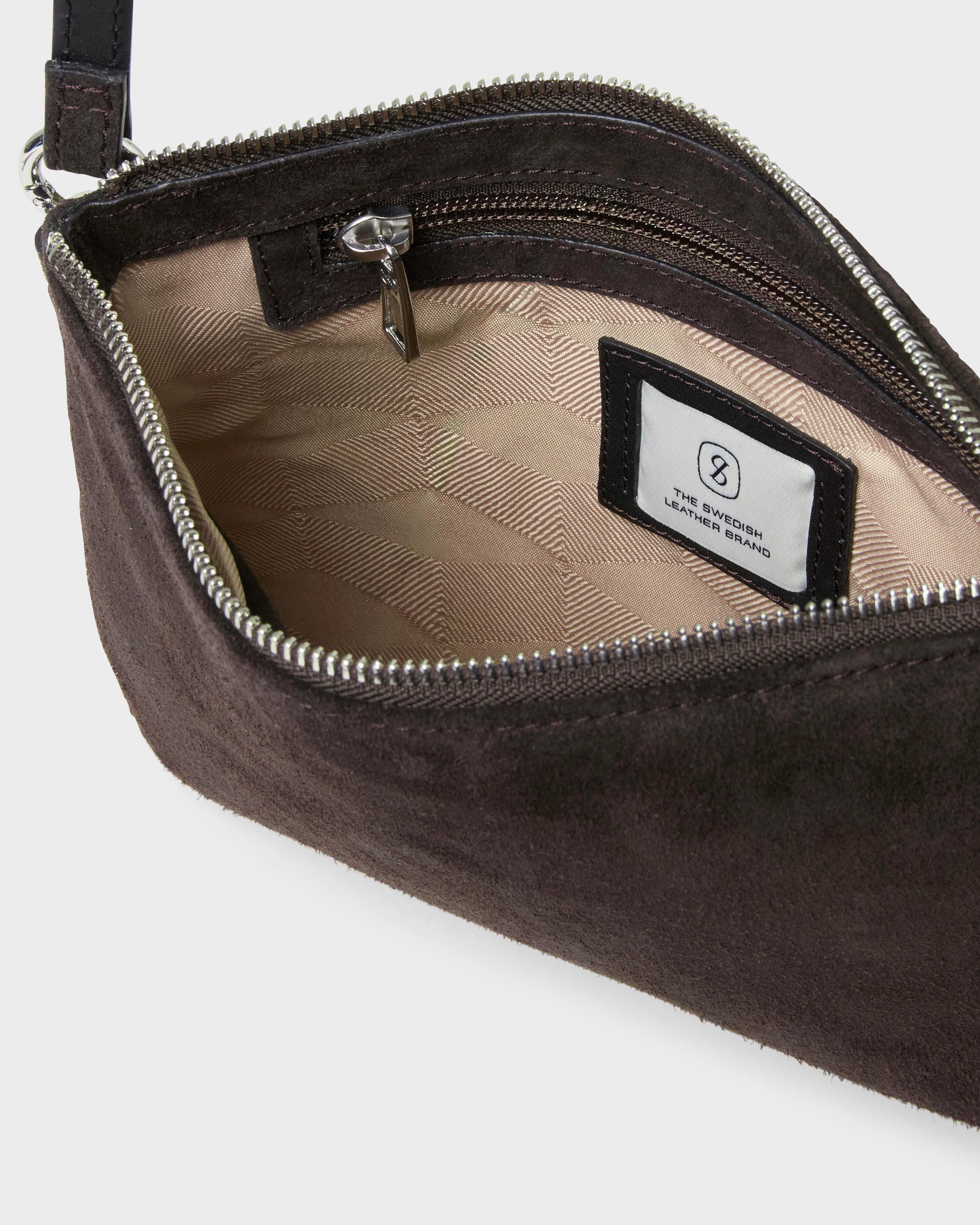 Frances Axelväska One size #Färg_Mörkbrun