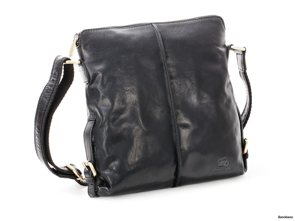 Baoobaoo - Shoulderbag Medium Axelväska #Färg_Svart