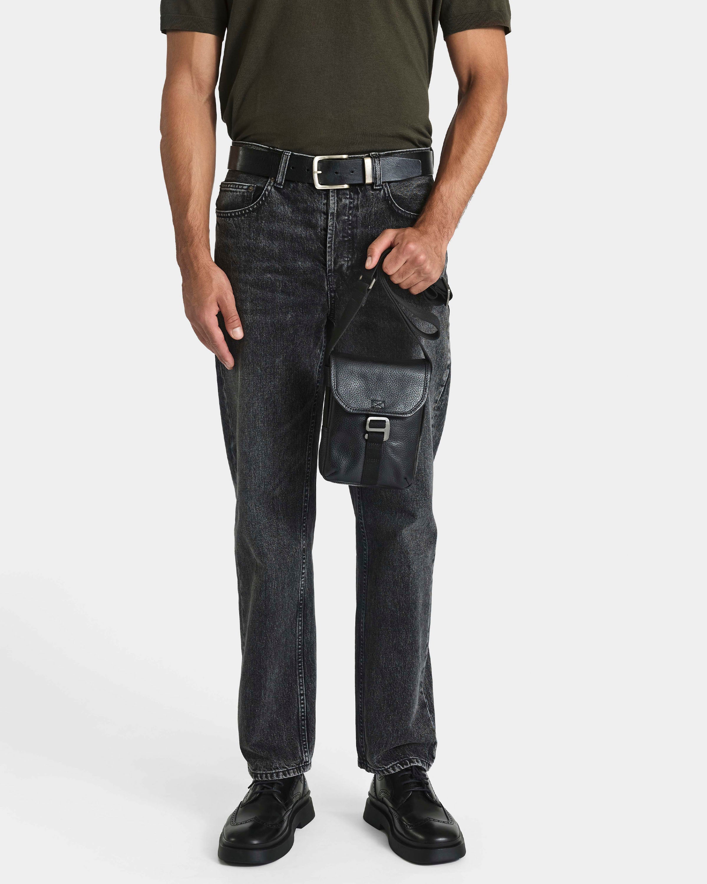 Kean Messengerväska One size #Färg_Svart