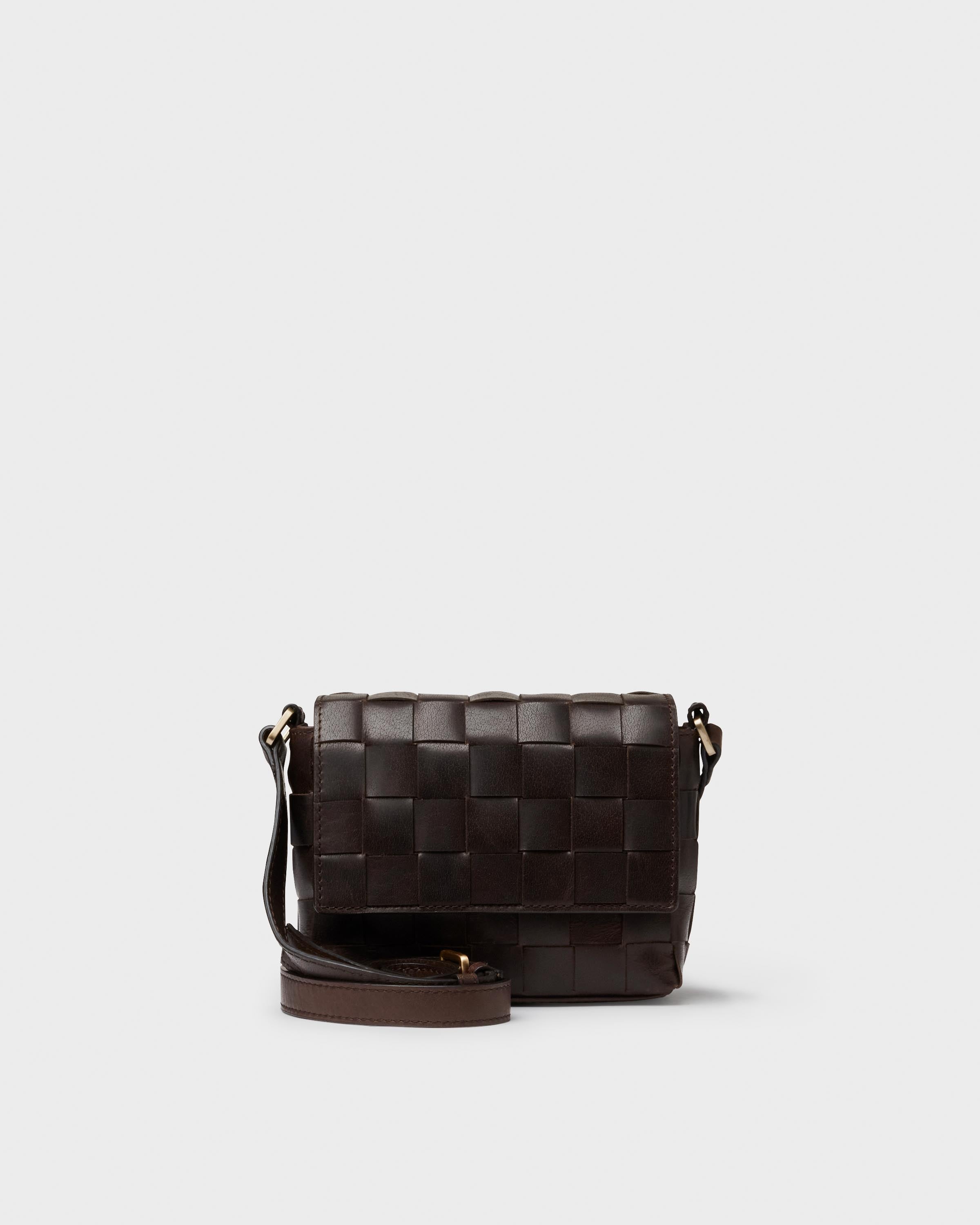 Lara Axelväska One size #Färg_Mörkbrun