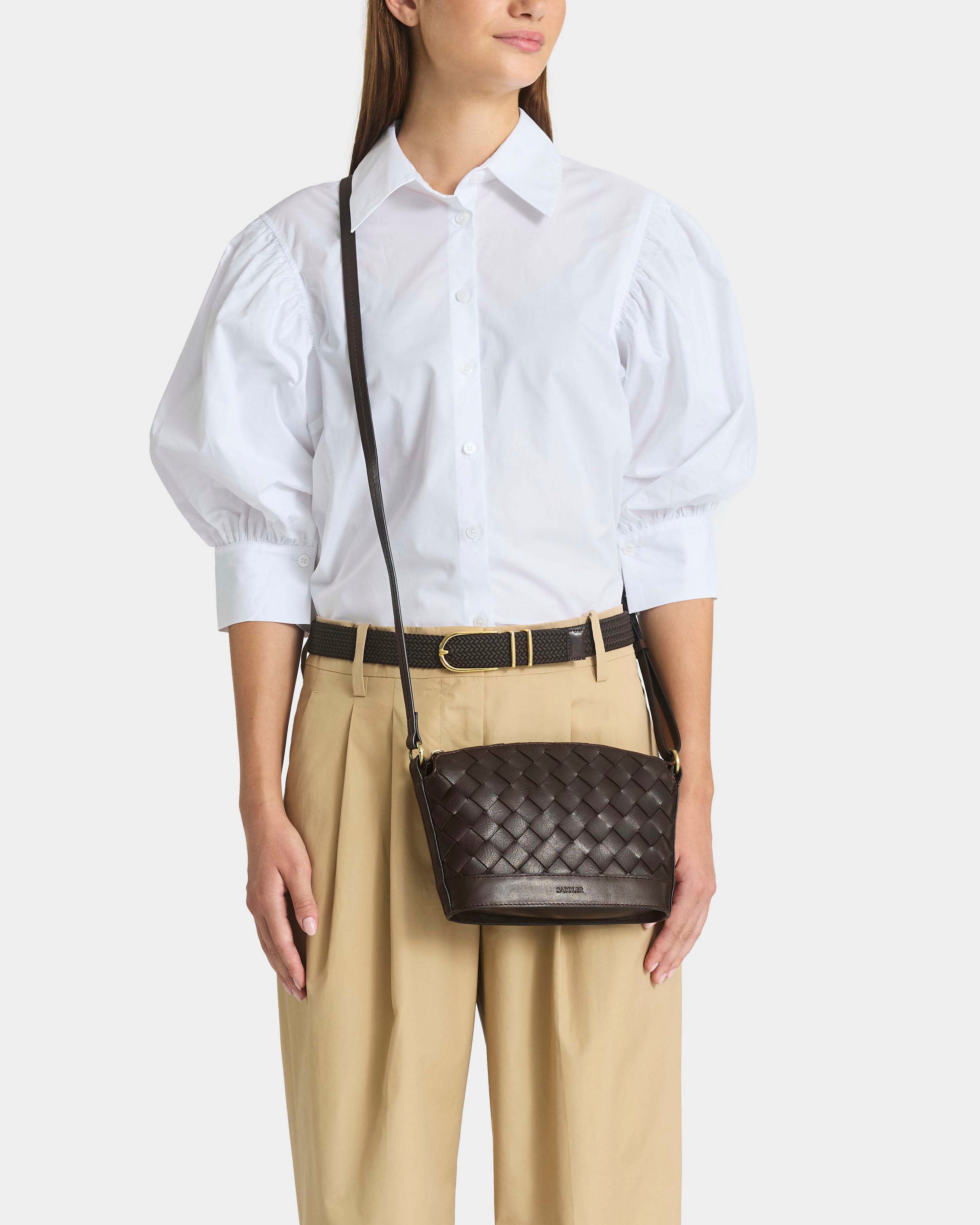 Signe Axelväska One size #Färg_Mörkbrun