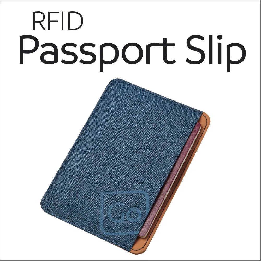 RFID Passport Slip #färg_Blå