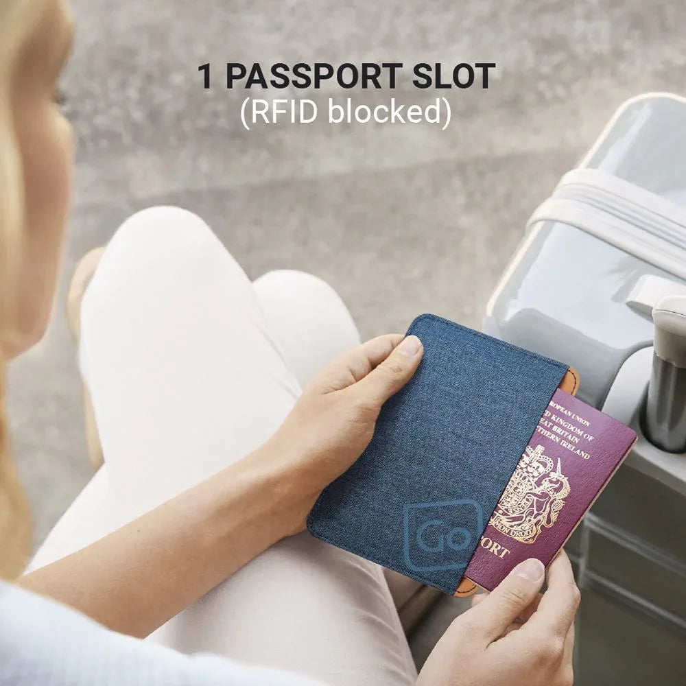 RFID Passport Slip #färg_Blå