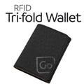 RFID Tri-Fold Wallet #färg_Svart