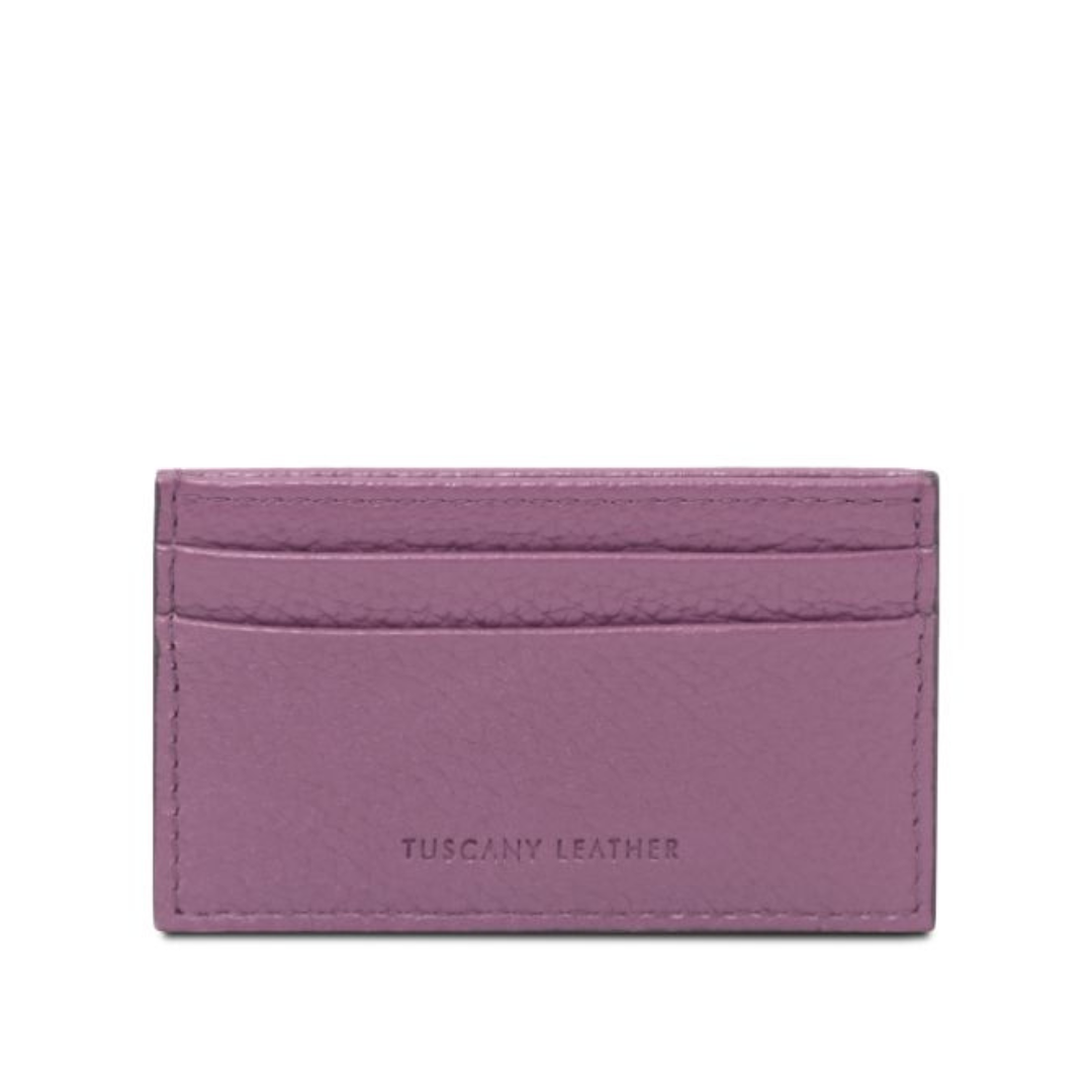 Tuscany Leather Classic Korthållare #Färg_Lilac