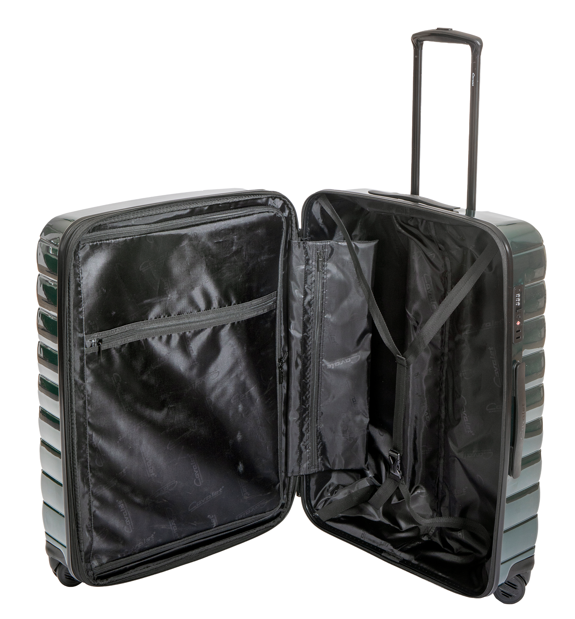 Smygehuk Resväska 75 CM #Färg_Mörkgrön