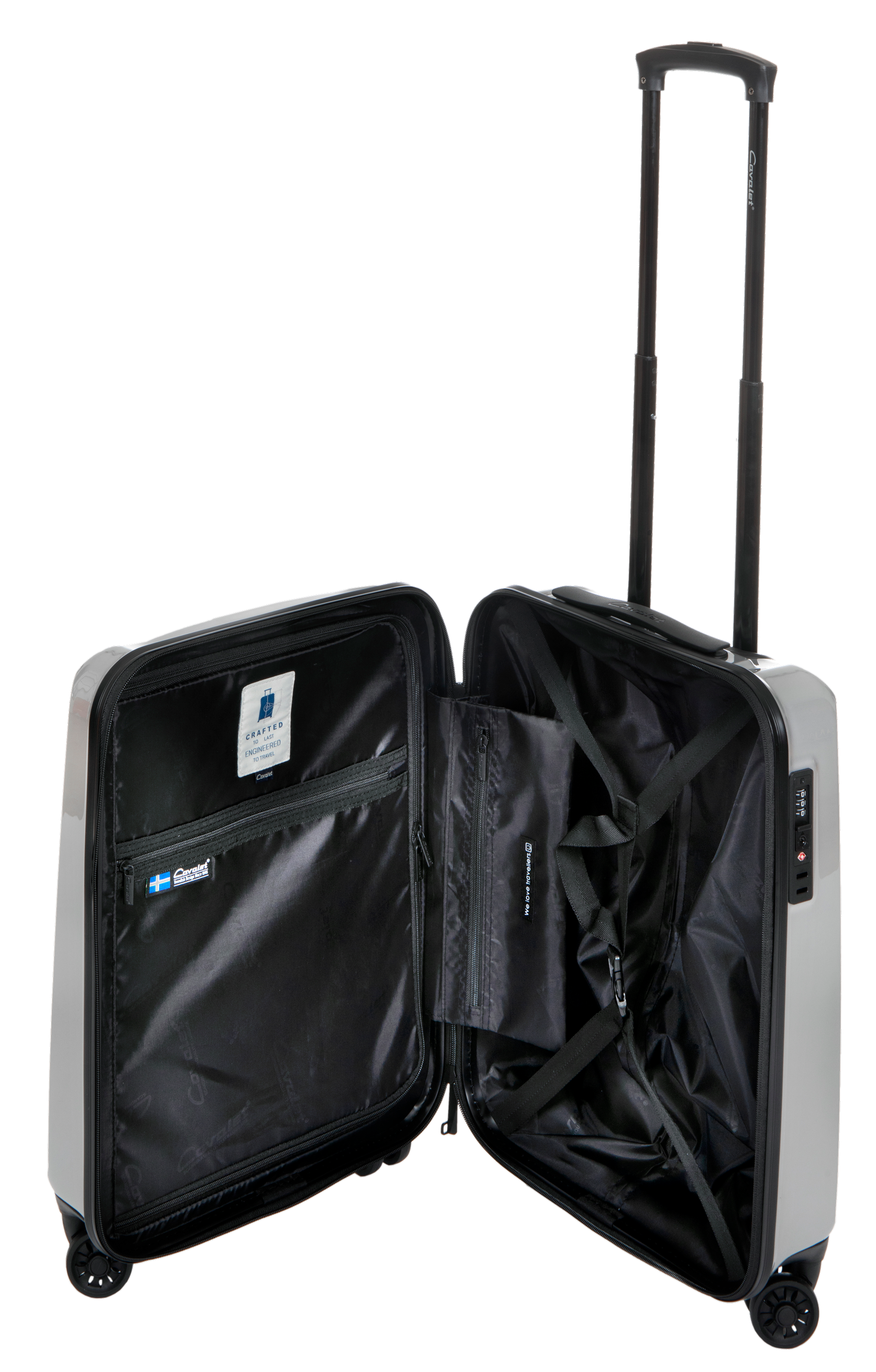 Chill DLX Kabinväska 55 CM #Färg_Silver