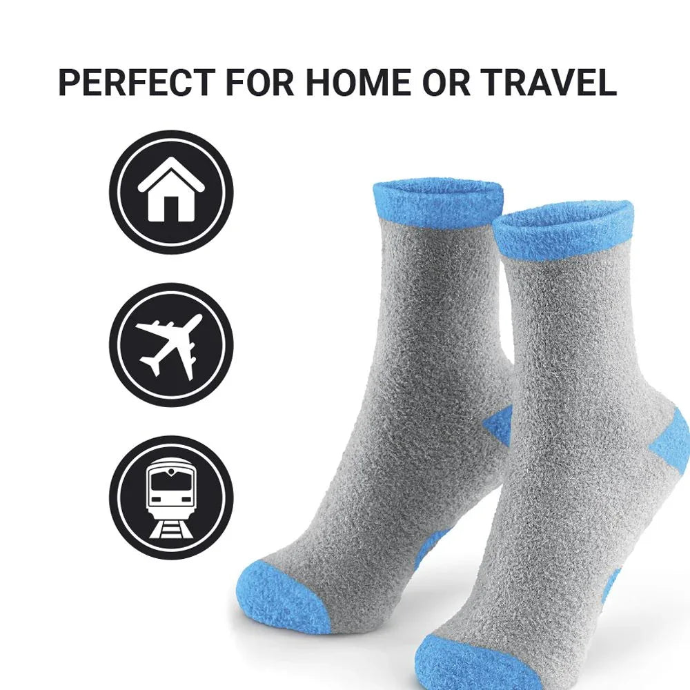 Everyday Fluffy Sockzzz #färg_Blå