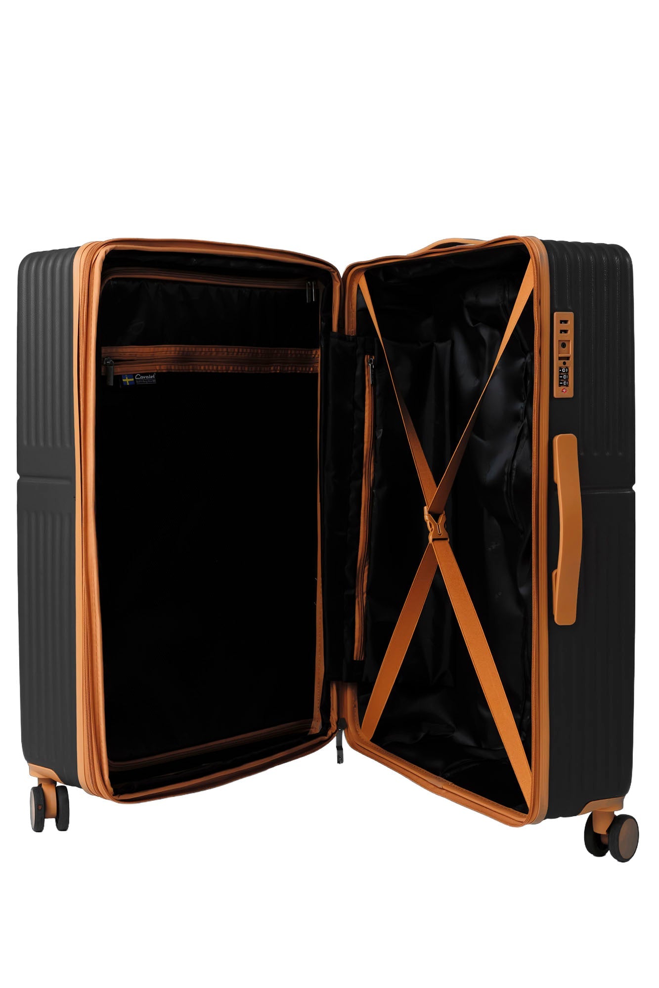 Dalby Resväska 75 CM #Färg_Svart