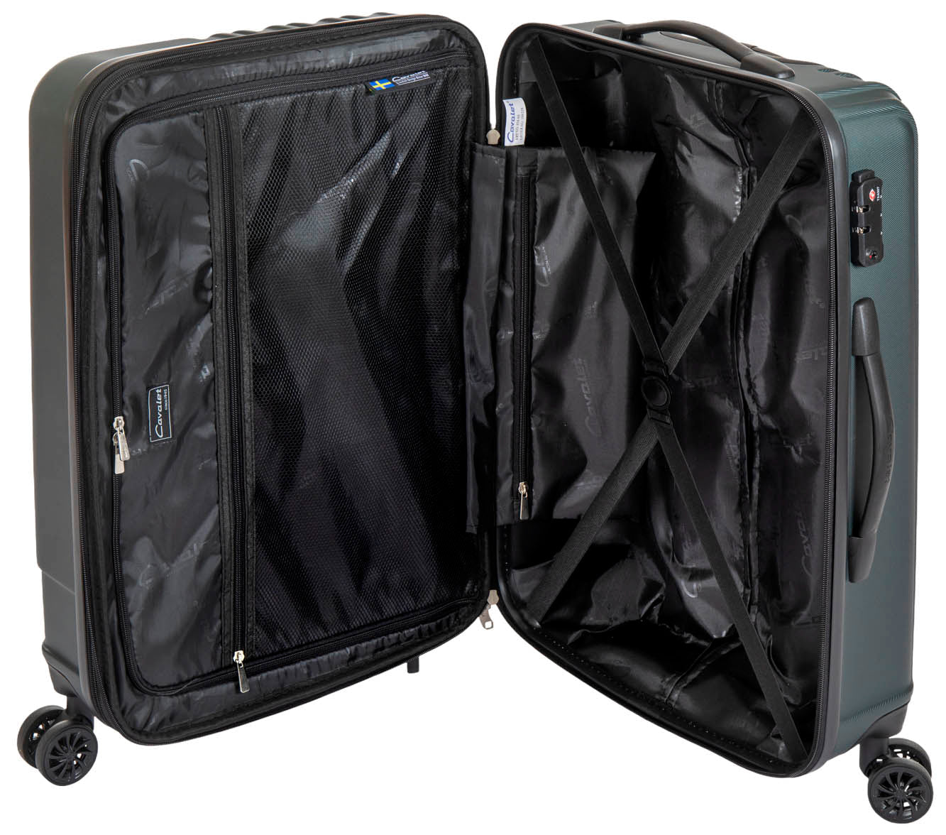 Malibu Resväska 65 CM #Färg_Mörkgrön