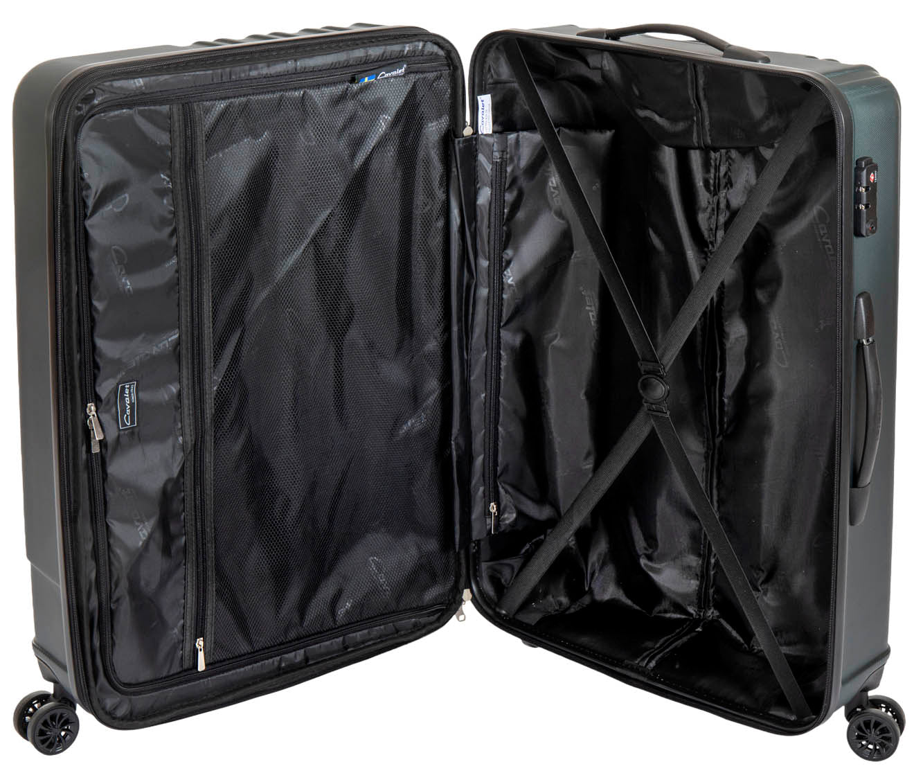 Malibu Resväska 74 CM #Färg_Mörkgrön