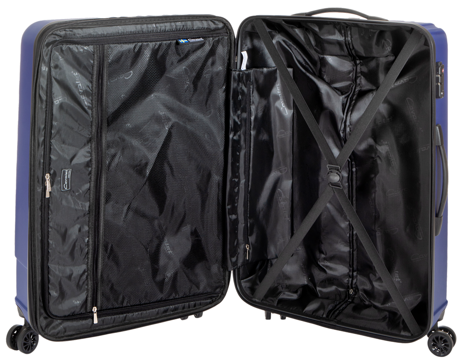 Malibu Resväska 74 CM #Färg_Blå