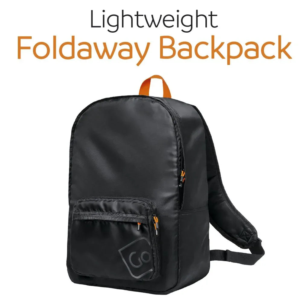 Lightweight Foldaway Backpack #färg_Svart