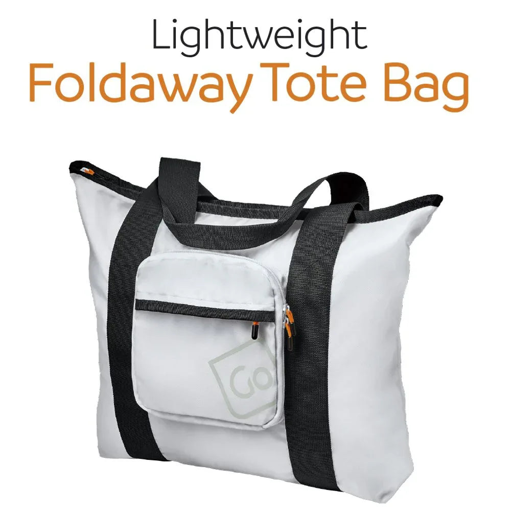 Lightweight Foldaway Tote Bag #färg_Silver