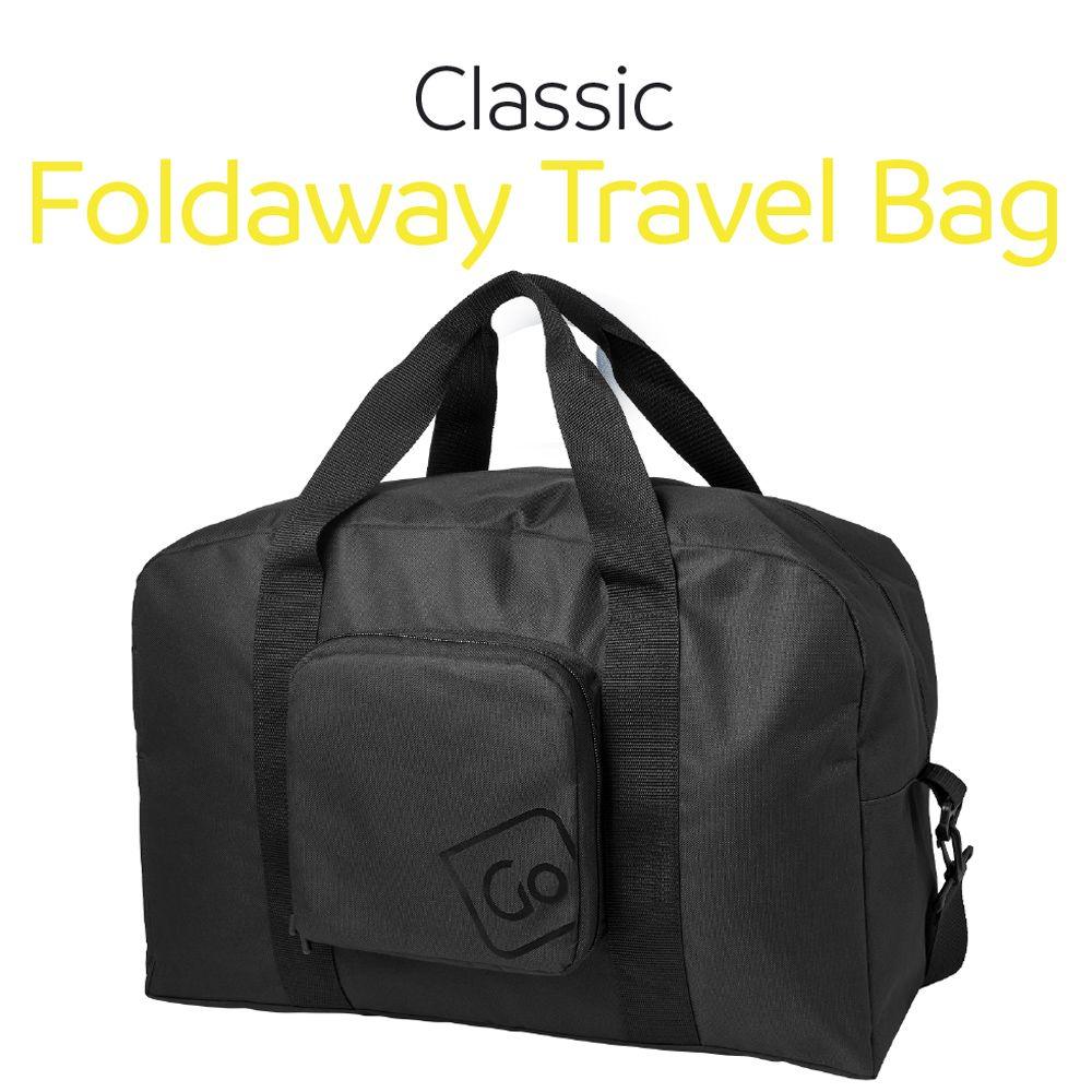 Classic Foldaway Travel Bag #färg_Svart