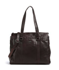 Bronco California Shoppingväska #Färg_Mörkbrun