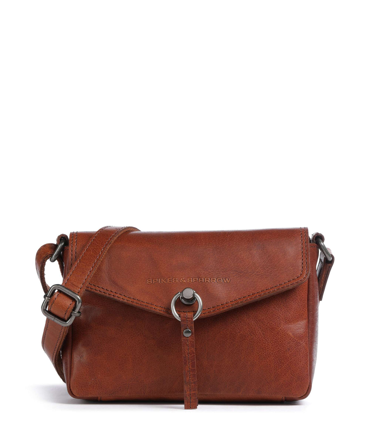 Bronco Emmalyn 14 CM Axelremsväska #Färg_Rostbrun