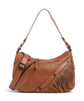 Suede Mix Jadeline Axelremsväska #Färg_Rostbrun