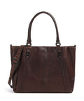 Bronco Dominique Shoppingväska #Färg_Mörkbrun