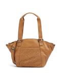 Woven Patty Shoppingväska #Färg_Rostbrun