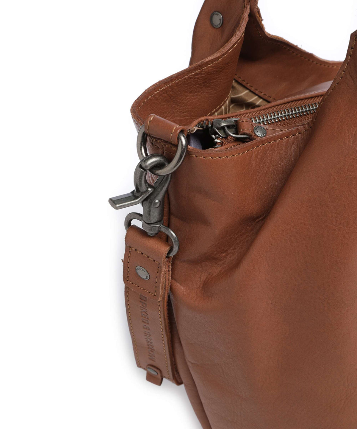 Spikes & Sparrow Suede Mix Ryana Shoppingväska
