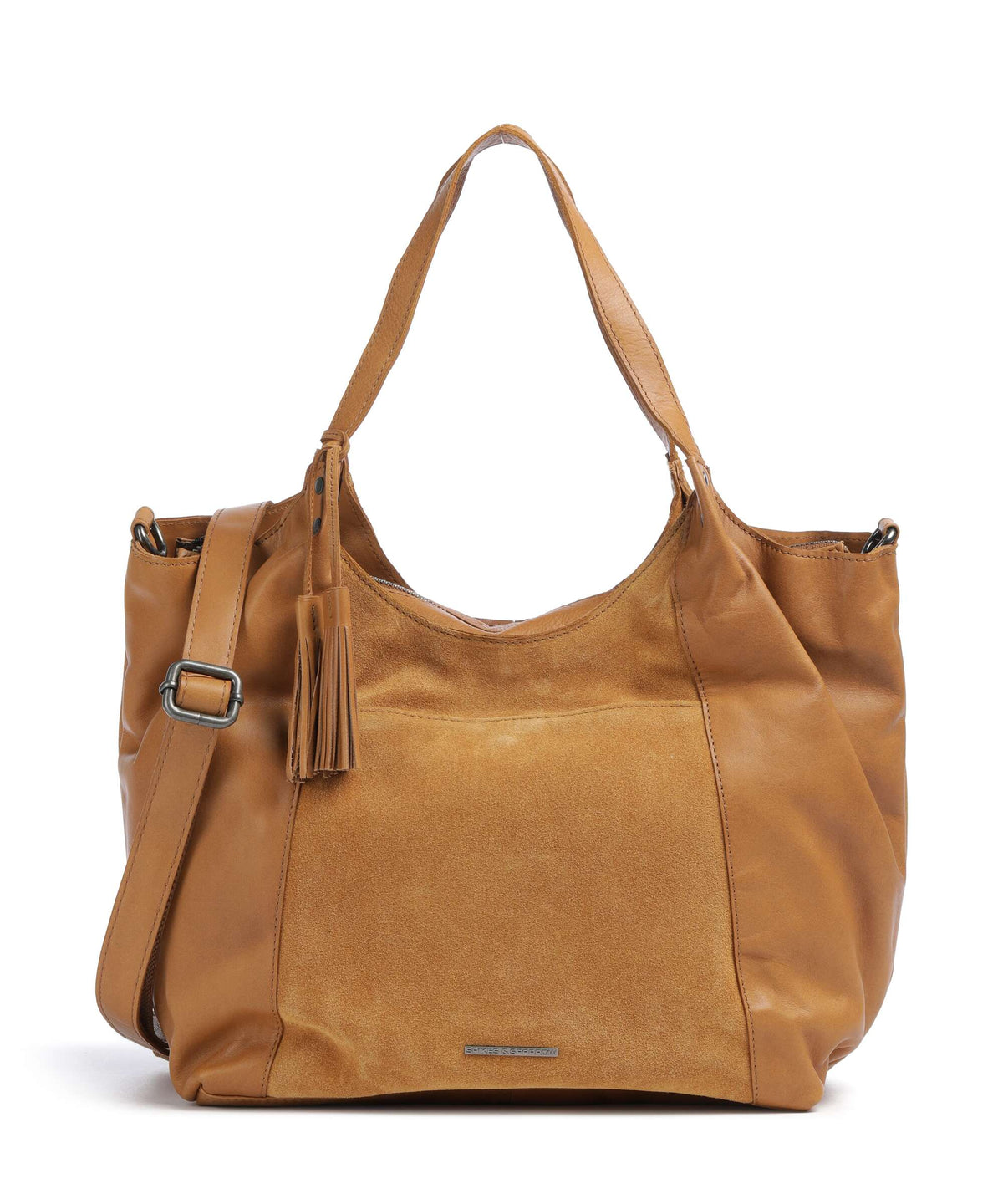 Spikes & Sparrow Suede Mix Ryana Shoppingväska