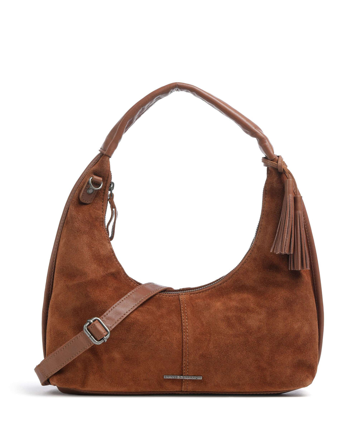 Spikes & Sparrow Suede Mix Gwyn Hoboväska