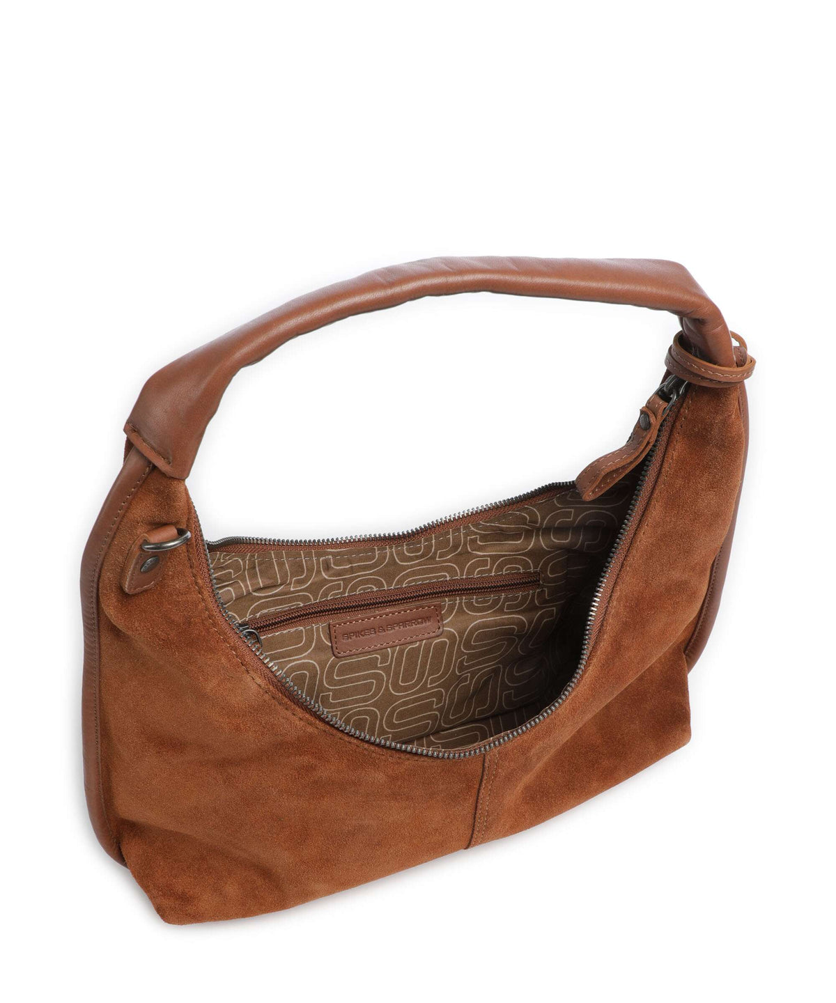 Spikes & Sparrow Suede Mix Gwyn Hoboväska