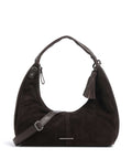 Suede Mix Gwyn Hoboväska #Färg_Mörkbrun