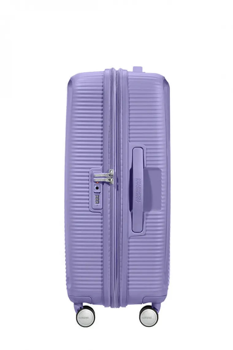 American Tourister - SoundBox 67cm - Resväska - Lila - M