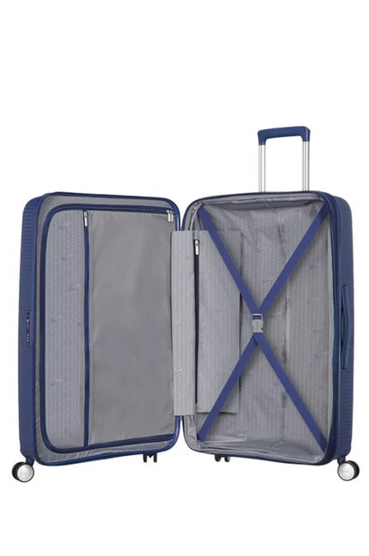 American Tourister - SoundBox 67cm - Resväska - Blå - M