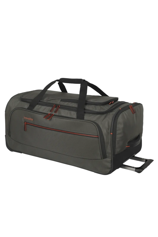 Travelite - Crosslite Trolley travel bag - Duffelväska - Grön - L