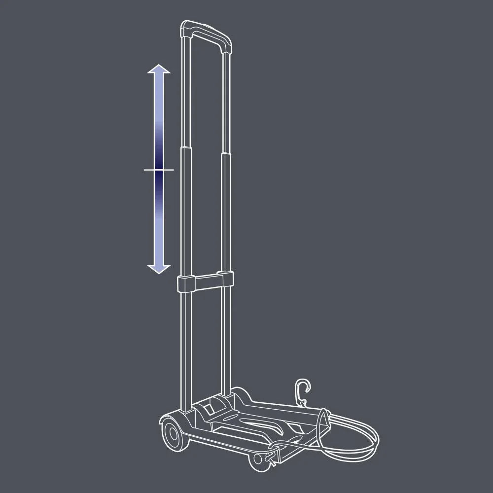 Travel Trolley Mörkgrå