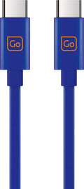 Dubbel USB-C-kabel #färg_Blå