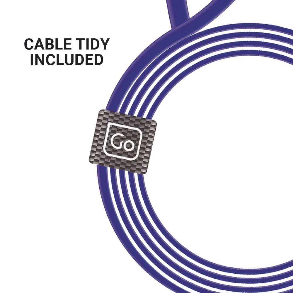 USB-C-kabel Laddare #färg_Blå