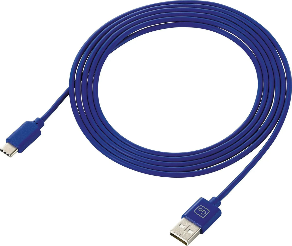 2 m USB-C-kabel Blå