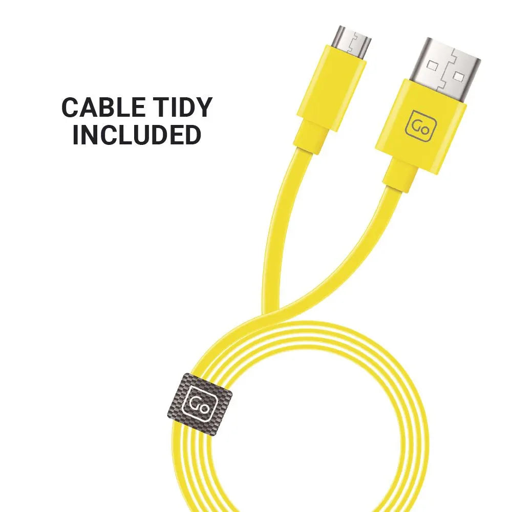 Micro-USB-kabel #färg_Sunflower
