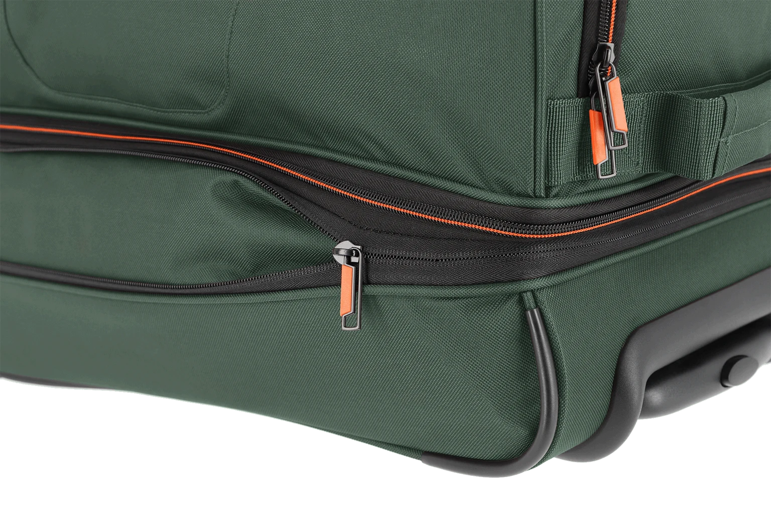Basics Trolley travel bag S exp Duffelväska med hjul #Färg_Mörkgrön