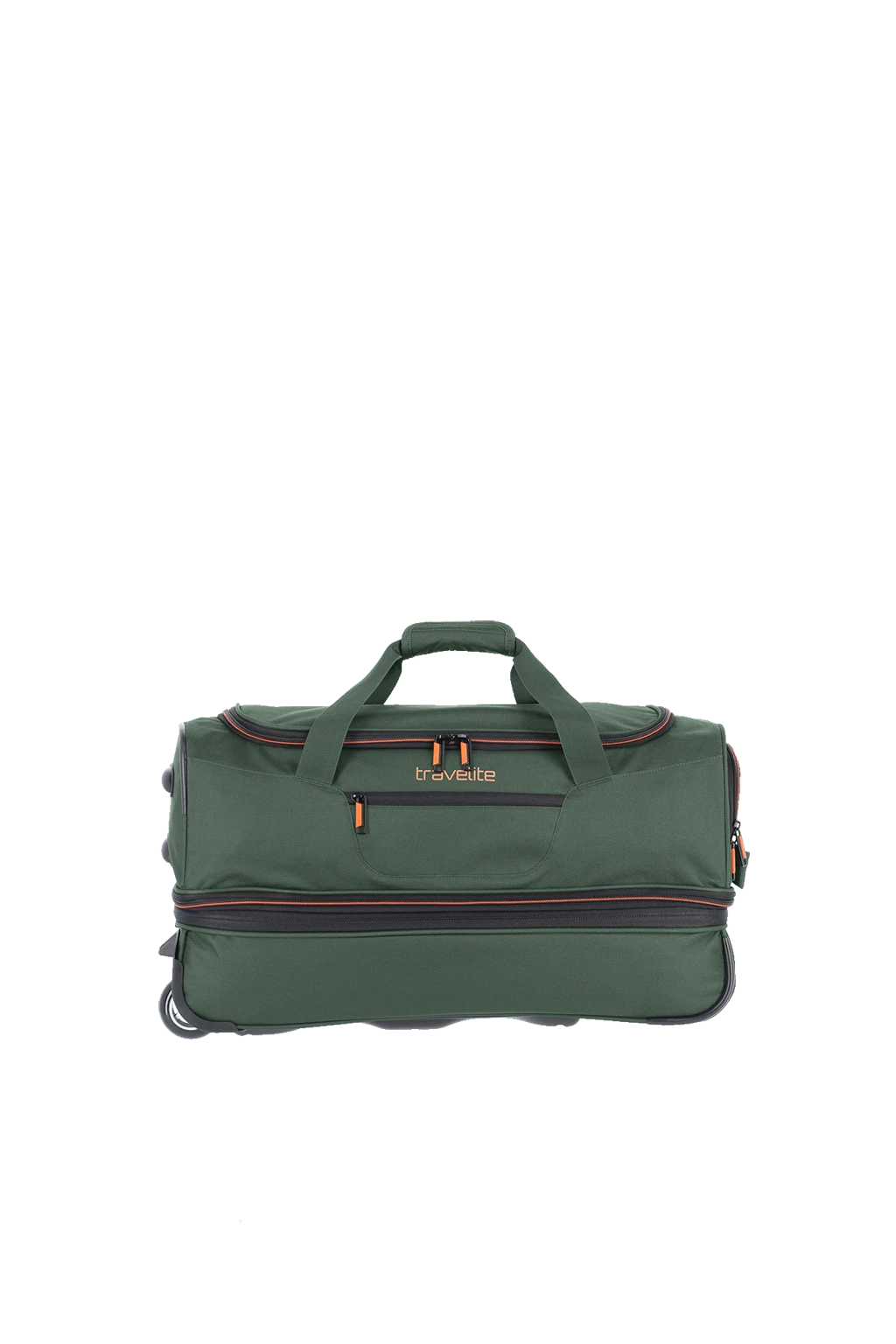 Basics Trolley travel bag S exp Duffelväska med hjul #Färg_Mörkgrön